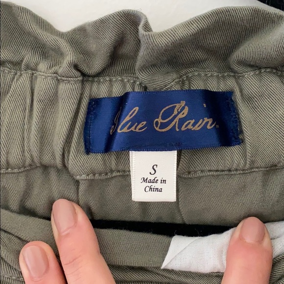 Army Green Wrap Skirt - Picture 2 of 5